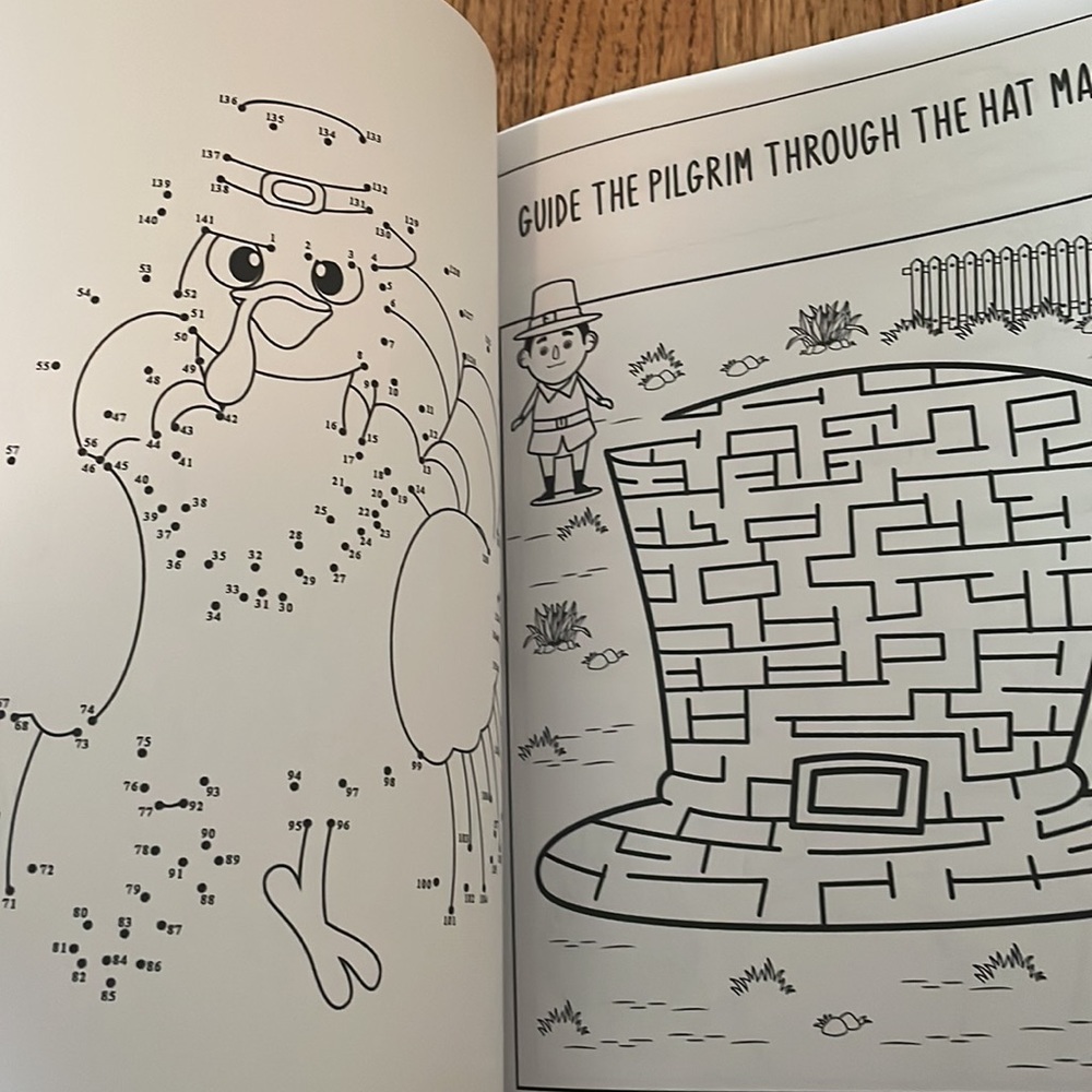 Thanksgiving Activity Books - Picture 7 of 11